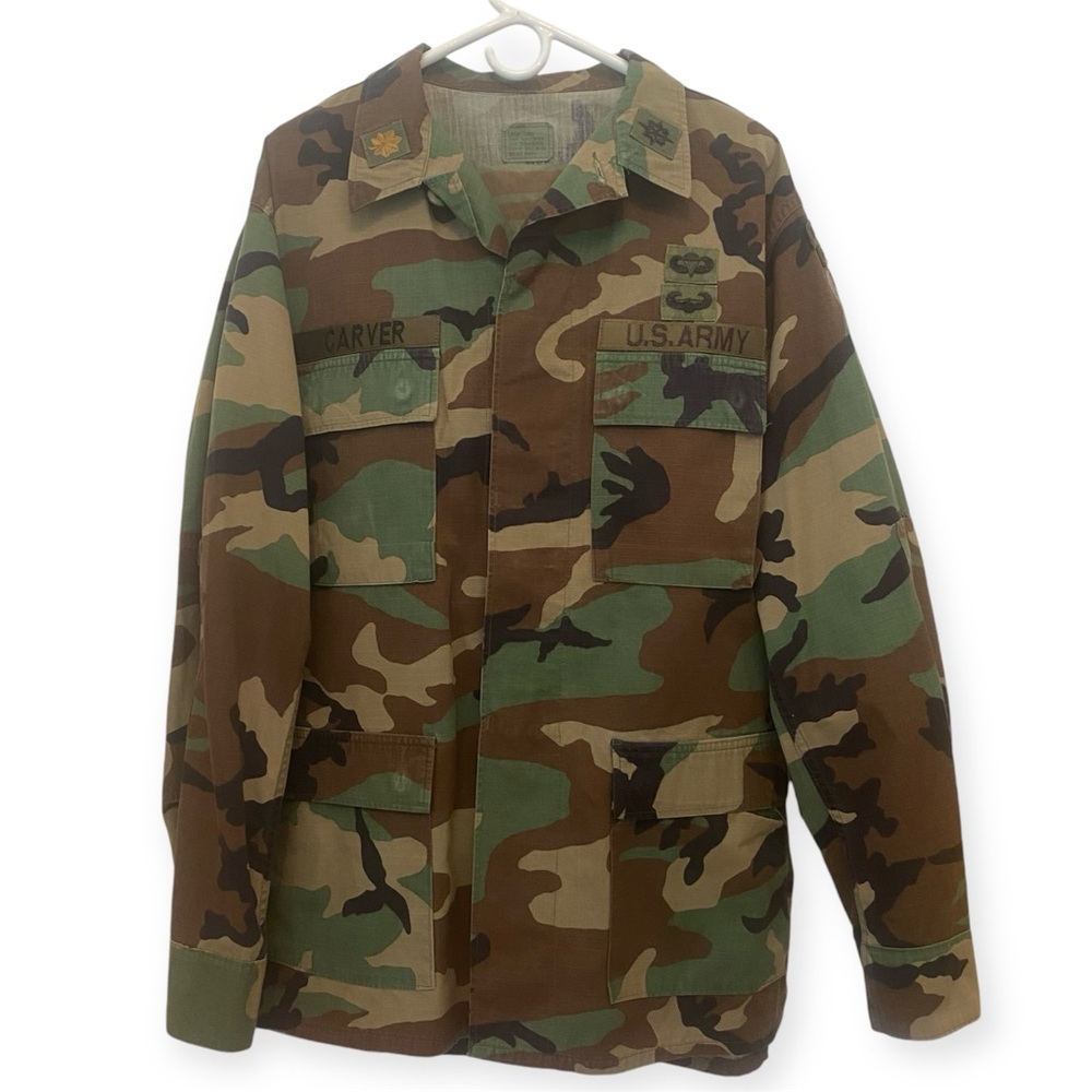 Authentic Vintage US Army Military Camouflage Jacket & Pants